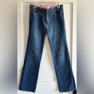 VERY RARE SCOTTIE SIZE 8 LILLY PULITZER JEANS